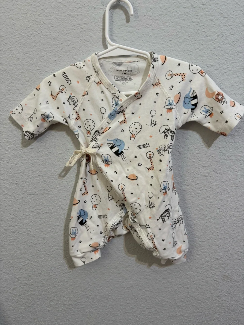 Peruvian Pima Cotton Kimono style Romper